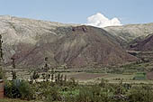 Urubamba valley, dominated by the imposing summits of the Cordillera de Vilcabamba